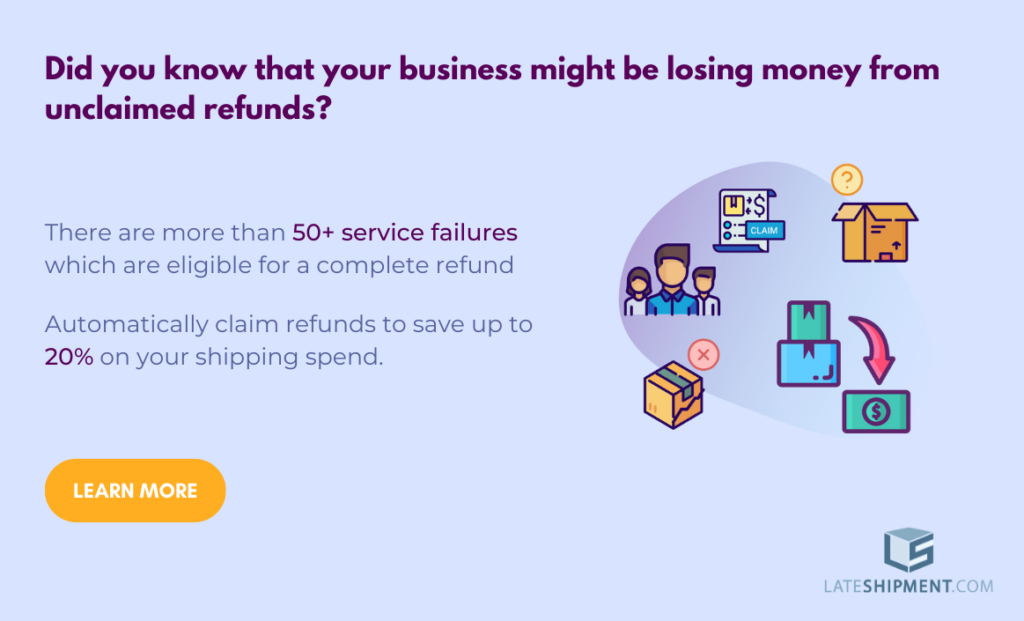 Claim refunds for invalid delivery exceptions