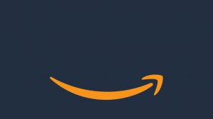 The logo of Amazon