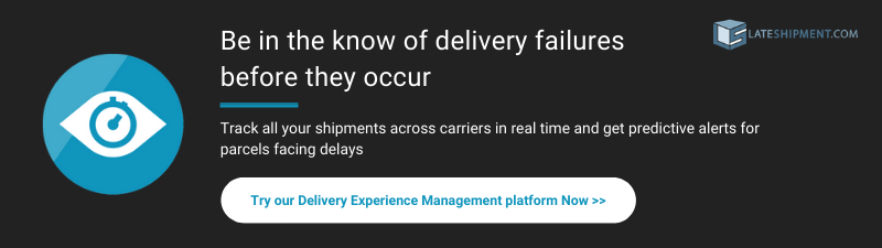 DEM for handling delivery exceptions