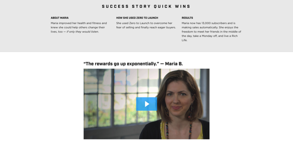 Customers' success stories