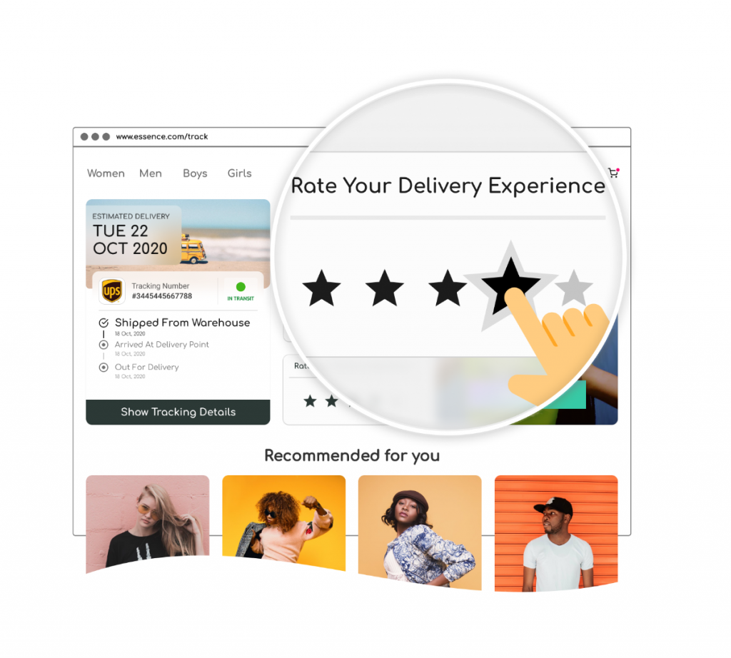 Delivery feedback to improve post-purchase CX