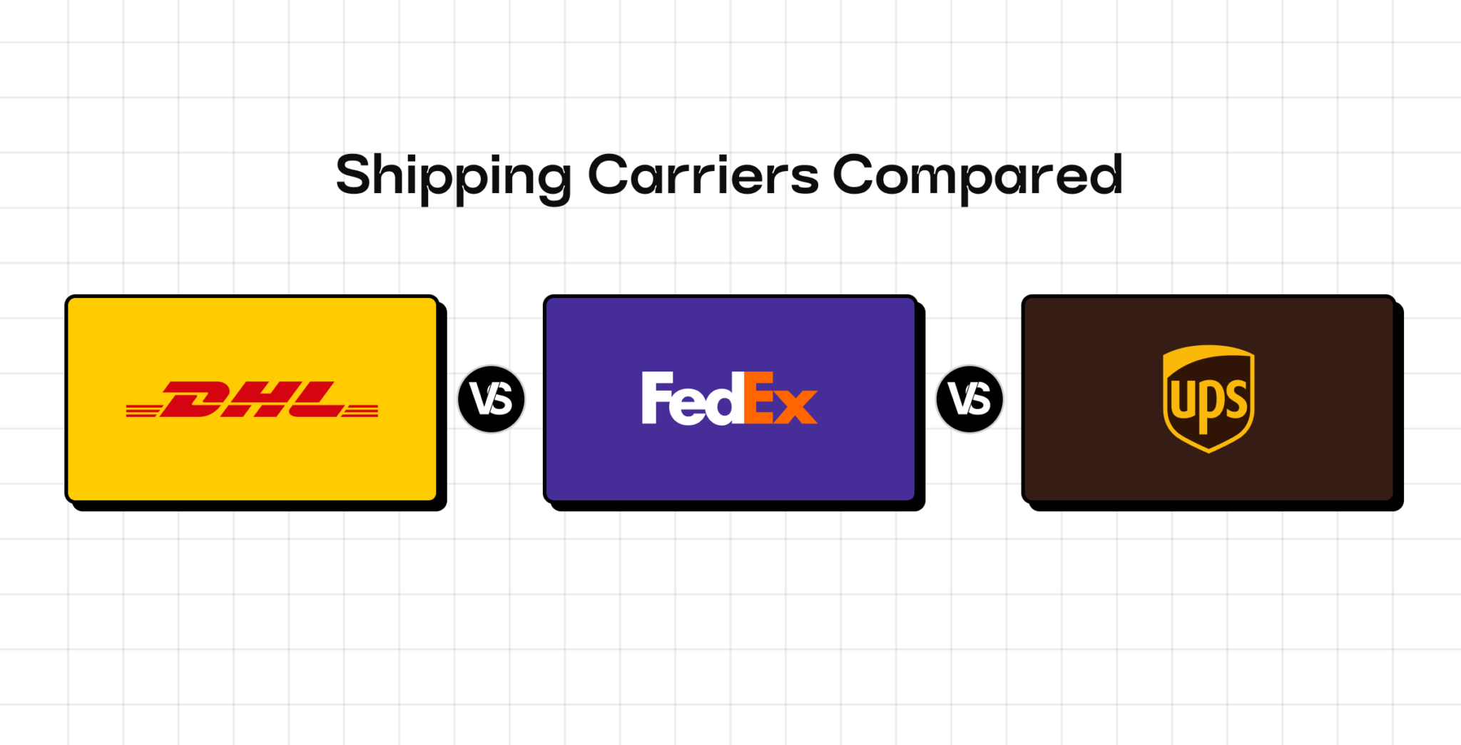 DHL vs FedEx vs UPS blog header