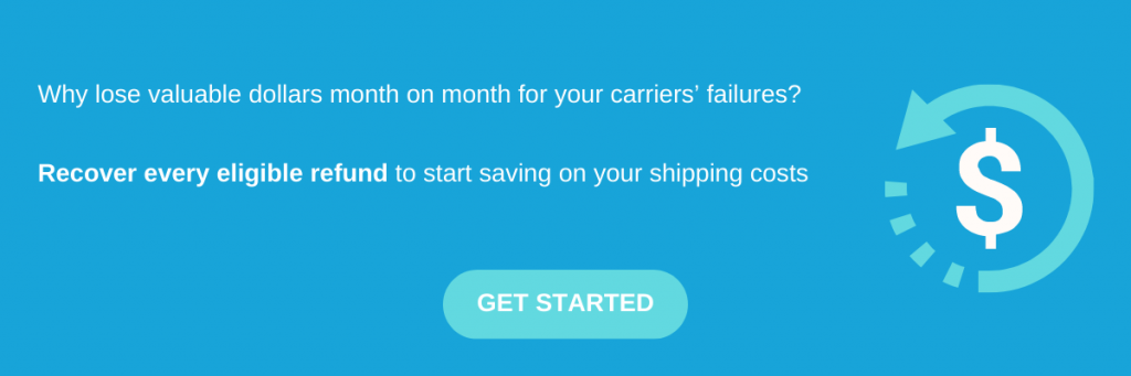 Refunds to ensure on time deliveries and better performance from shipping carriers