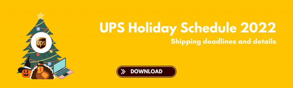 UPS Holiday Schedule