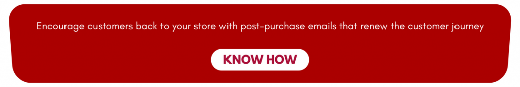 Shipping notifications to improve the brand experience in the post-purchase phase