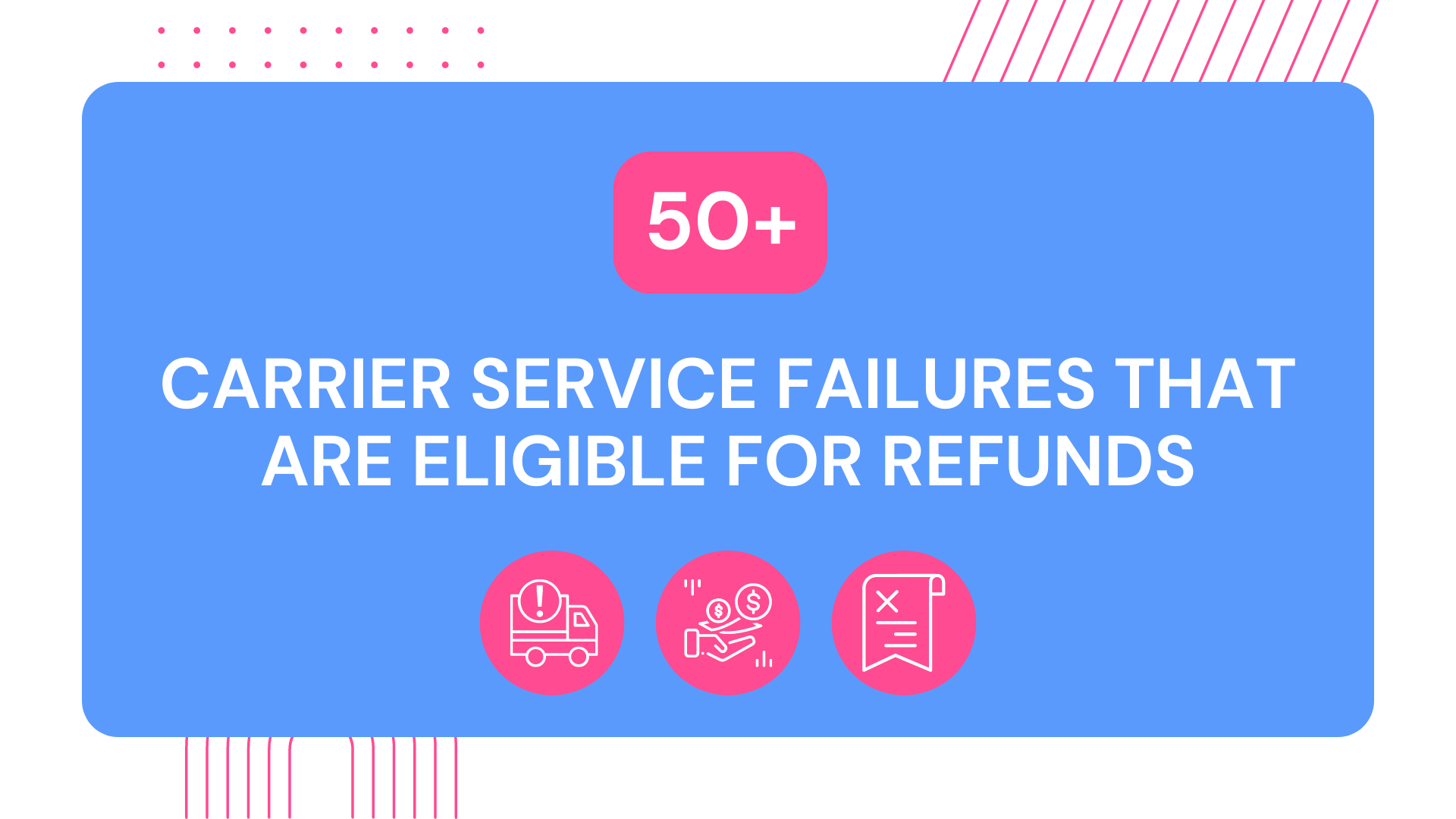 50+ service failures and billing errors