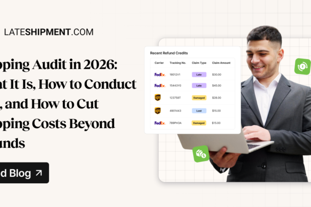 Shipping Audit in 2026_ What It Is, How to Conduct One, and How to Cut Shipping Costs Beyond Refunds